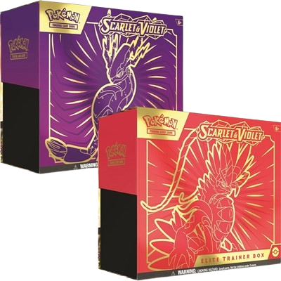 Scarlet & Violet Elite Trainer Boxes (Set of 2)